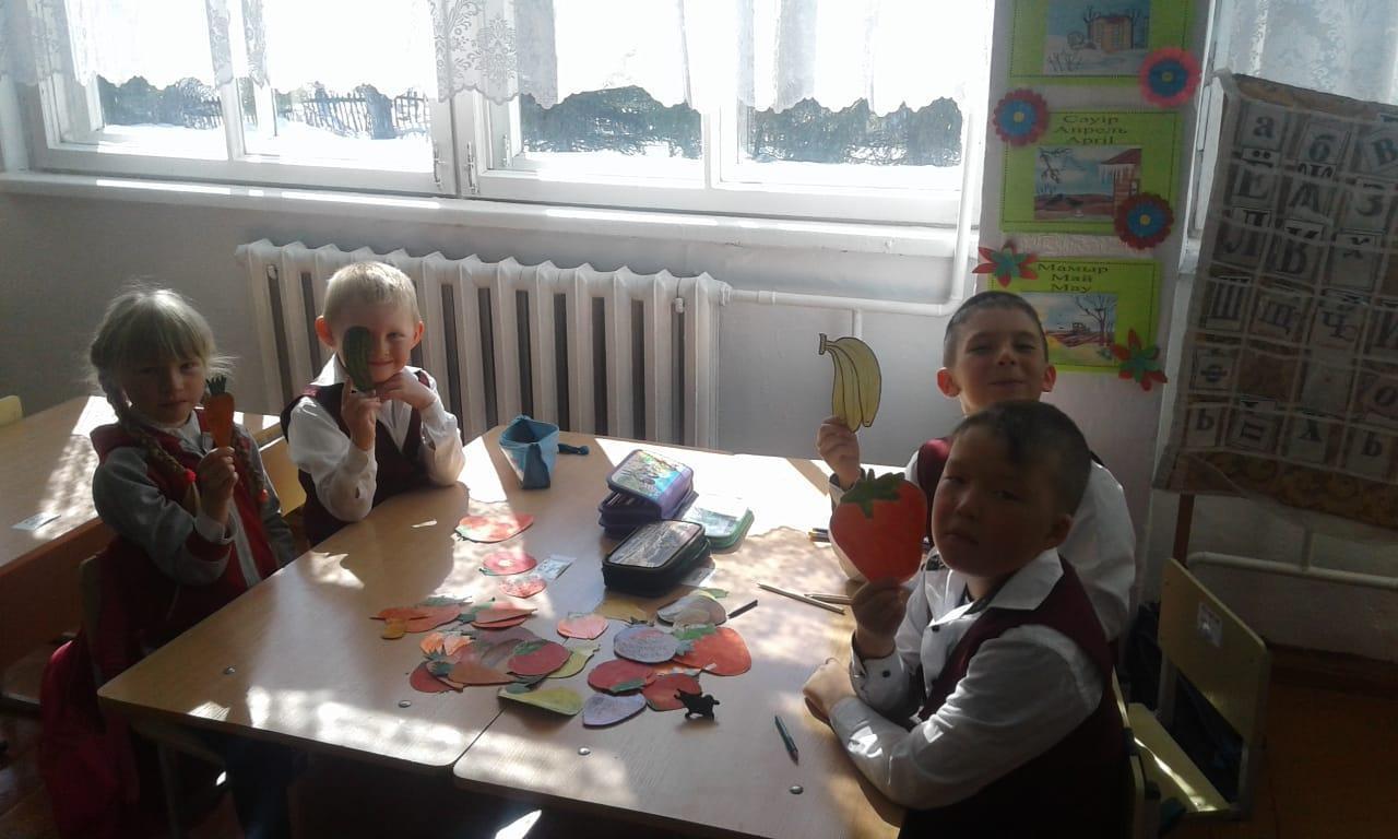 В рамках реализации партийного проекта "Школьные столовые" 14.05.2019, в 1 классе был проведен конкурс "Вкусно и полезно"
